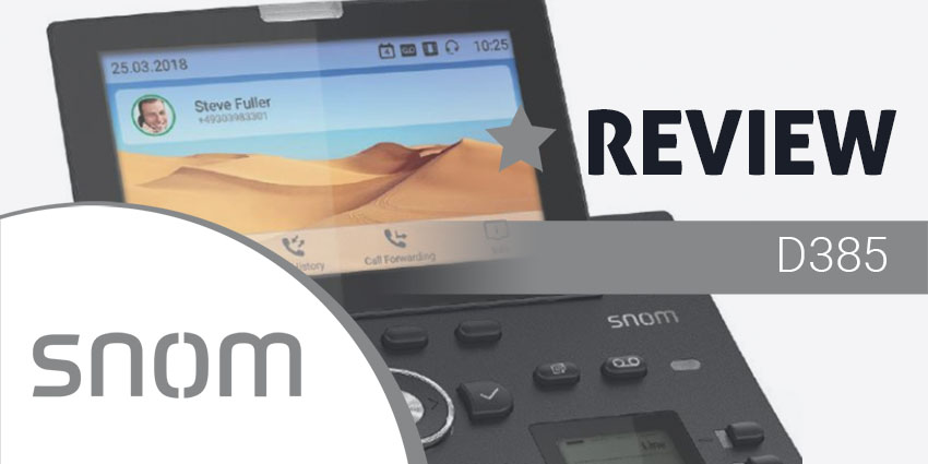 IP телефон Snom D385