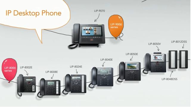 Ericsson-LG iPECS IP-телефоны серии LIP-8000