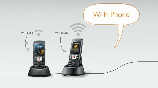 LG-Ericsson iPECS Wi-Fi IP-телефоны