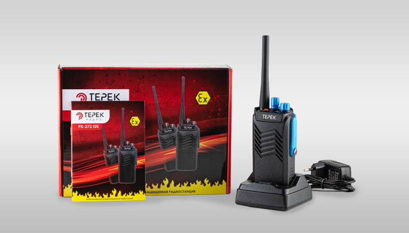 В каталоге появилась взрывозащищенная радиостанция Терек РК-272 ISK