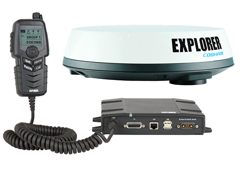 Спутниковый терминал Cobham Explorer 323