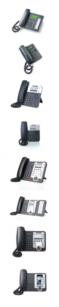 Линейка SIP-телефонов Escene