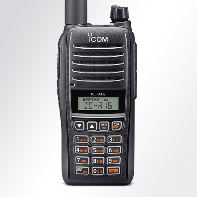 Рация | портативная | авиационная | ICOM A-16E | Bluetooth