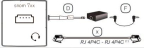 Snom 7xx Adapter cable EHS Snom 7xx Adapter cable EHS