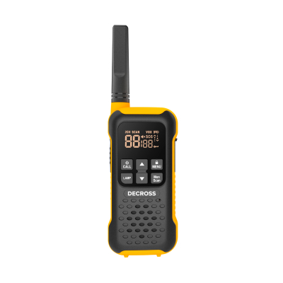Комплект портативных раций DECROSS DC93 Orange Quad EU (4 шт) 