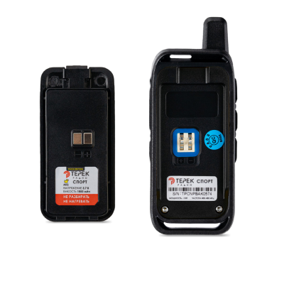 Рация | радиостанция | портативная | ТЕРЕК СПОРТ | Чёрный