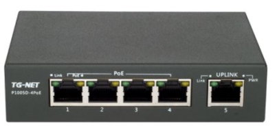 TG-NET P1005D-4PoE-60W