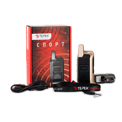 Рация | радиостанция | портативная | ТЕРЕК СПОРТ | Золотой