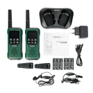 Комплект портативных раций DECROSS DC93 Dark Green Twin EU (2 шт) Комплект портативных раций DECROSS DC93 Dark Green Twin EU (2 шт)