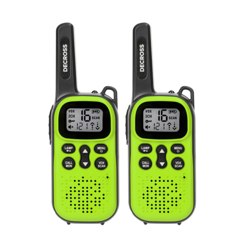 Комплект портативных раций DECROSS DC44 Green Twin EU (2 шт)