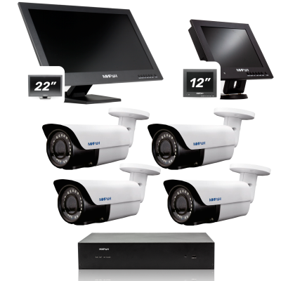 Видеонаблюдение | МИРАН | ТСОН | 4 камеры