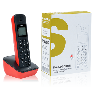 Телефон | беспроводной | Sanyo | RA-SD53RUR